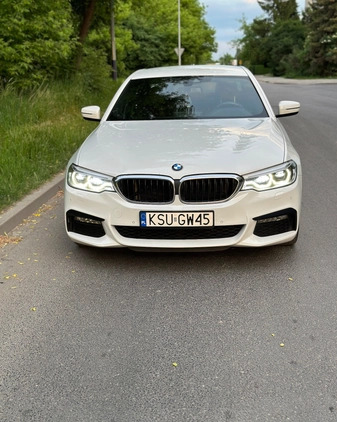 BMW Seria 5 cena 120900 przebieg: 189000, rok produkcji 2017 z Kraków małe 781